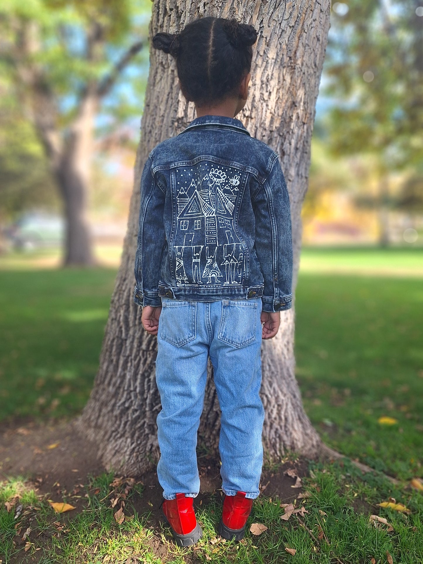 Dzidzorfeme (Ewe: House of Joy) Children's 4T Jacket