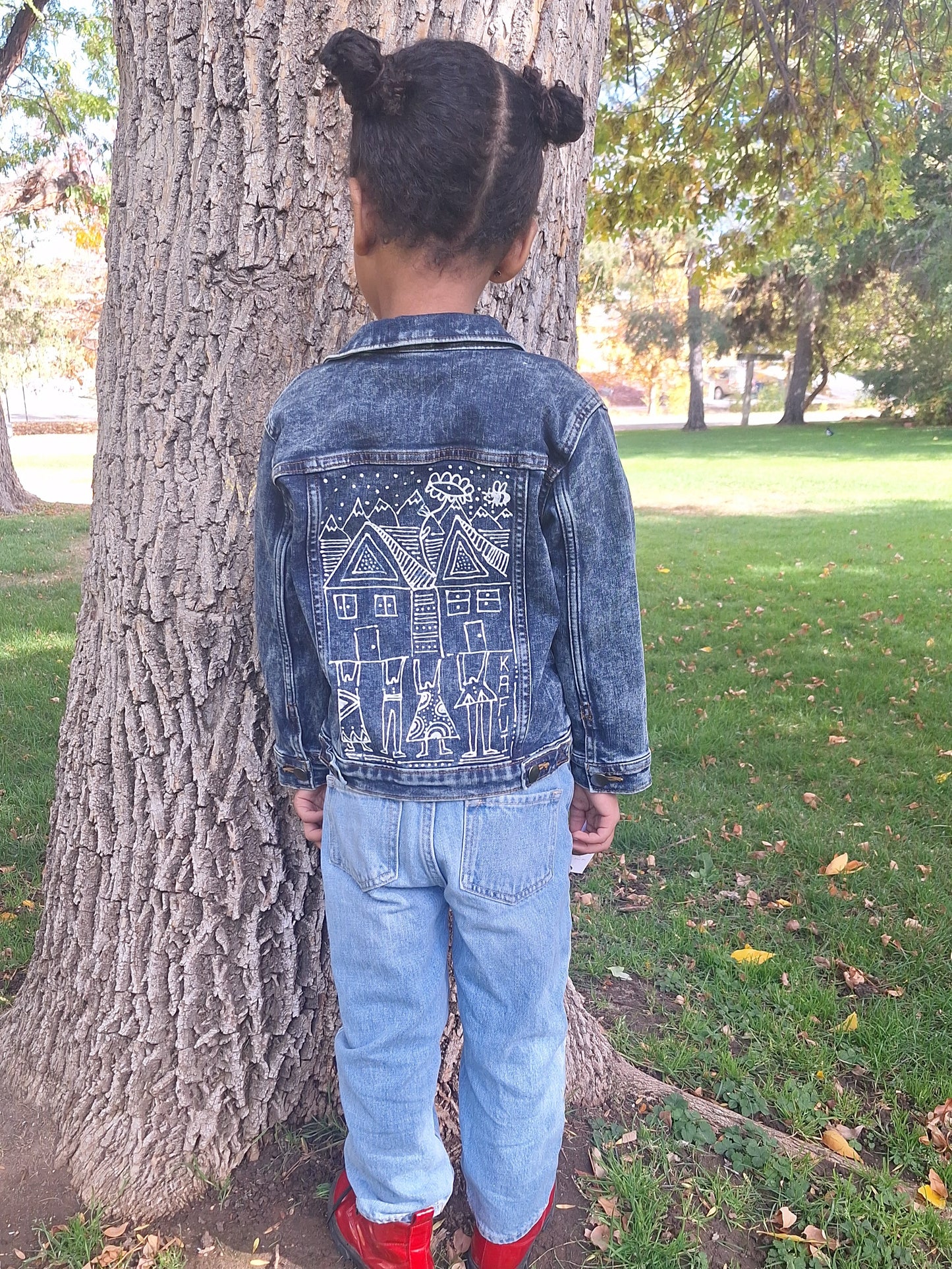 Dzidzorfeme (Ewe: House of Joy) Children's 4T Jacket