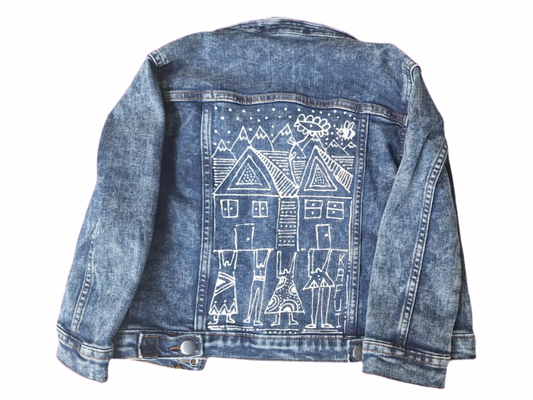 Dzidzorfeme (Ewe: House of Joy) Children's 4T Jacket