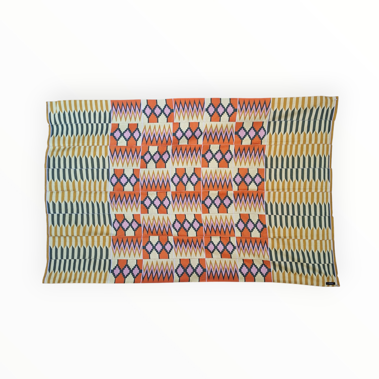 Chief and Elders, Champion Hand Woven Kente wall hanging