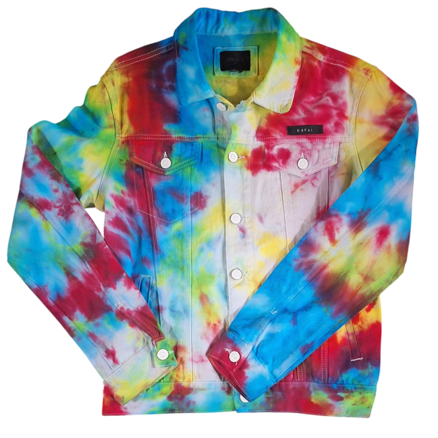 Unisex S Tie Dye Jacket.  Playing music without pause, damages the instruments.