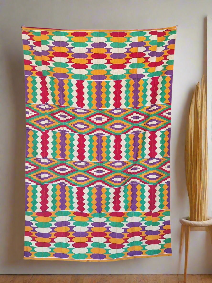 Gifty Auntie Kente Wall Hanging